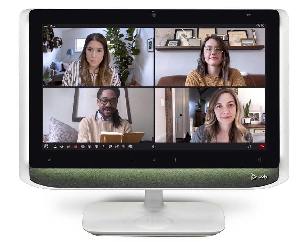 Poly Studio P21-博诣发布新一代个人用专业级视频会议显示器